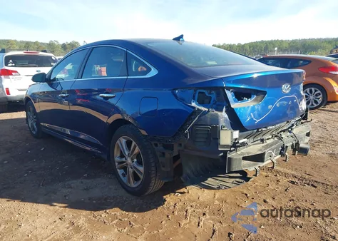 2018 Hyundai Sonata Sel from USA, damaged, VIN 5NPE34AF1JH624191